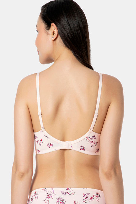 Amante Padded Non Wired Full Coverage T-Shirt Bra - Rosewater Pr — image 3